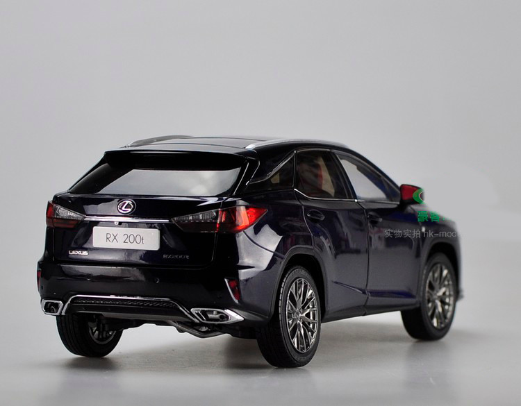 1/18 Dealer Edition Lexus RX RX350 F Sport FSport (Blue) Diecast Car