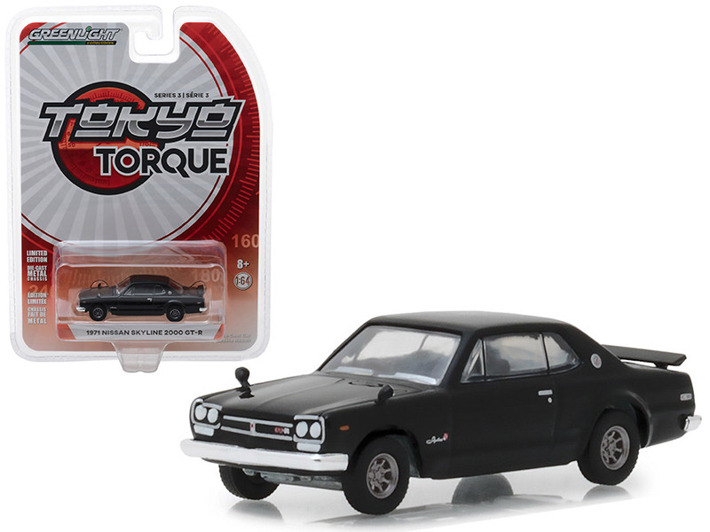 1971 Nissan Skyline 2000 GT-R Black 