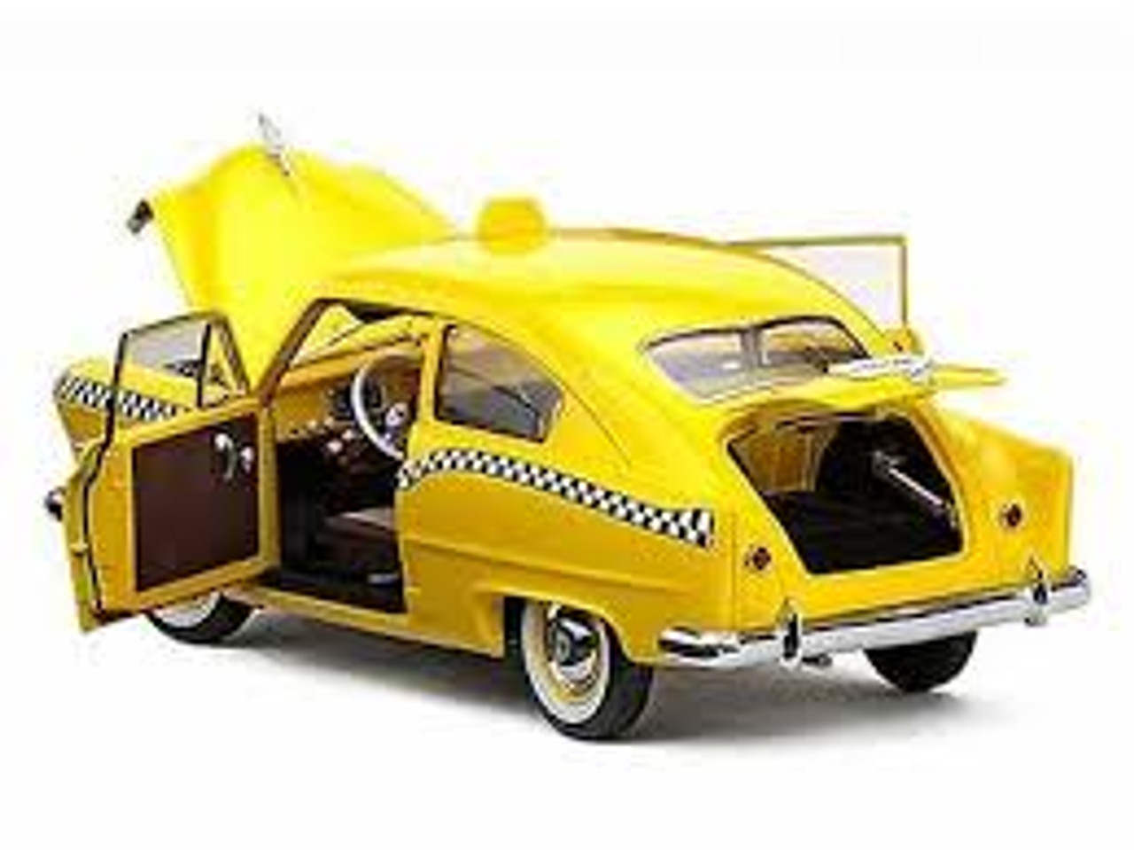 1/18 Sunstar 1951 Kaiser Henry J. Taxi Diecast Car Model