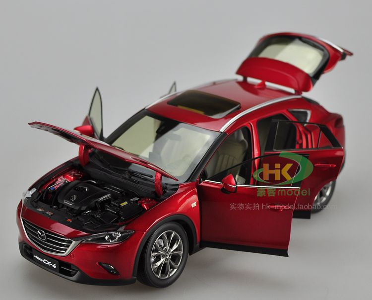 1/18 Dealer Edition Mazda CX-4 CX4 (Red) Diecast Car Model