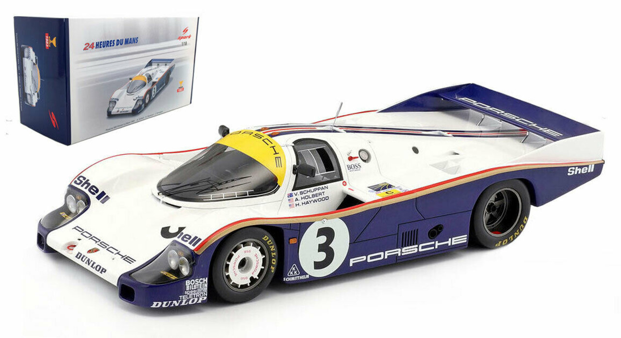 1/18 Porsche 956 No.3 Winner Le Mans 1983 A. Holbert - H. Haywood