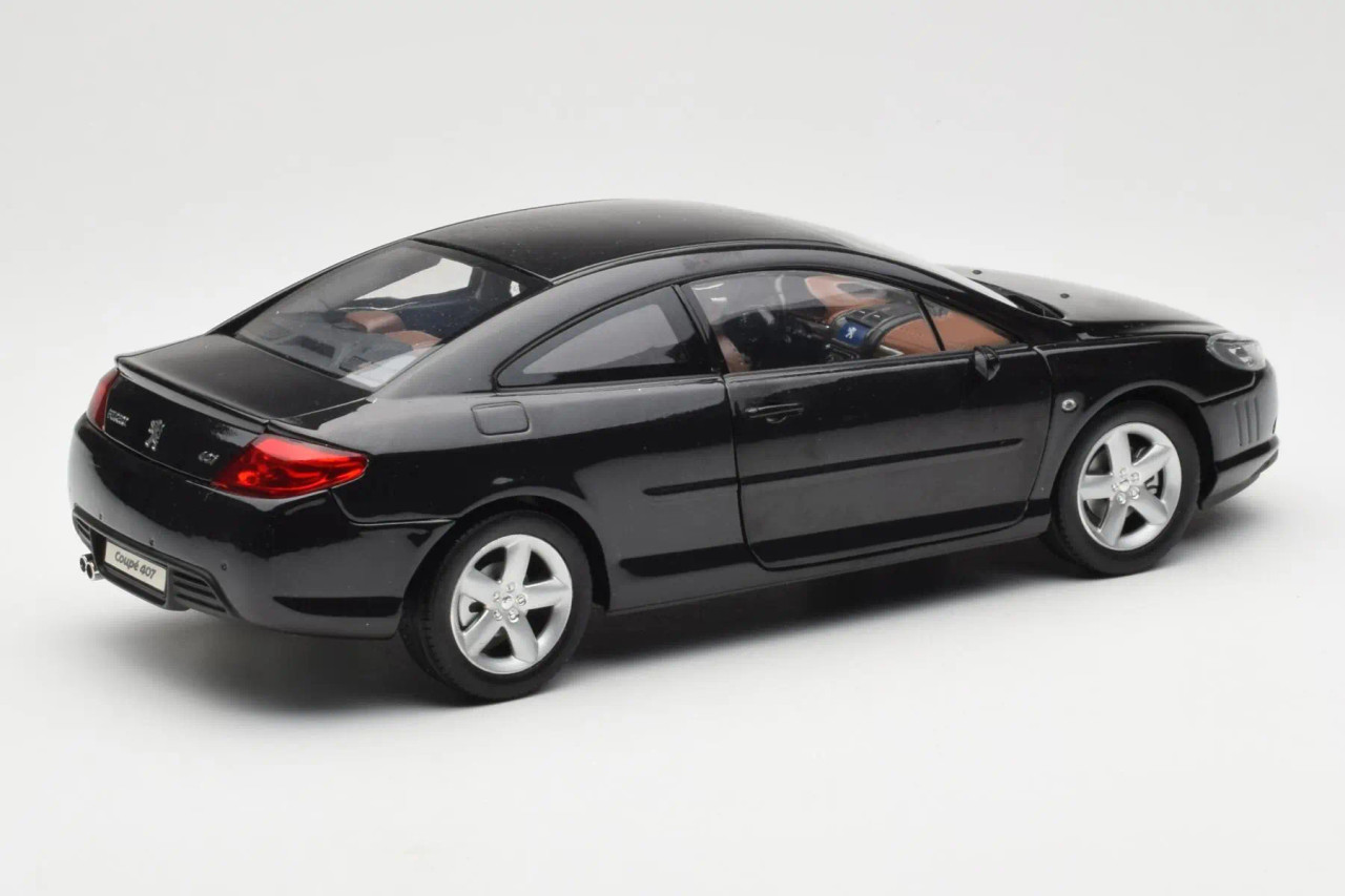 1/18 Norev Peugeot 407 Coupe (Black) Diecast Car Model