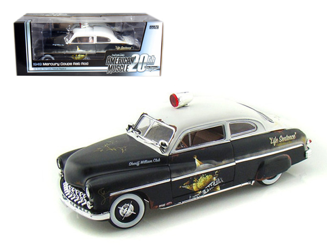 直送のみAMERICAN MUSCLE 1/18 1949 MERCURY COUPE \'49 MERC マーキュリー 乗用車