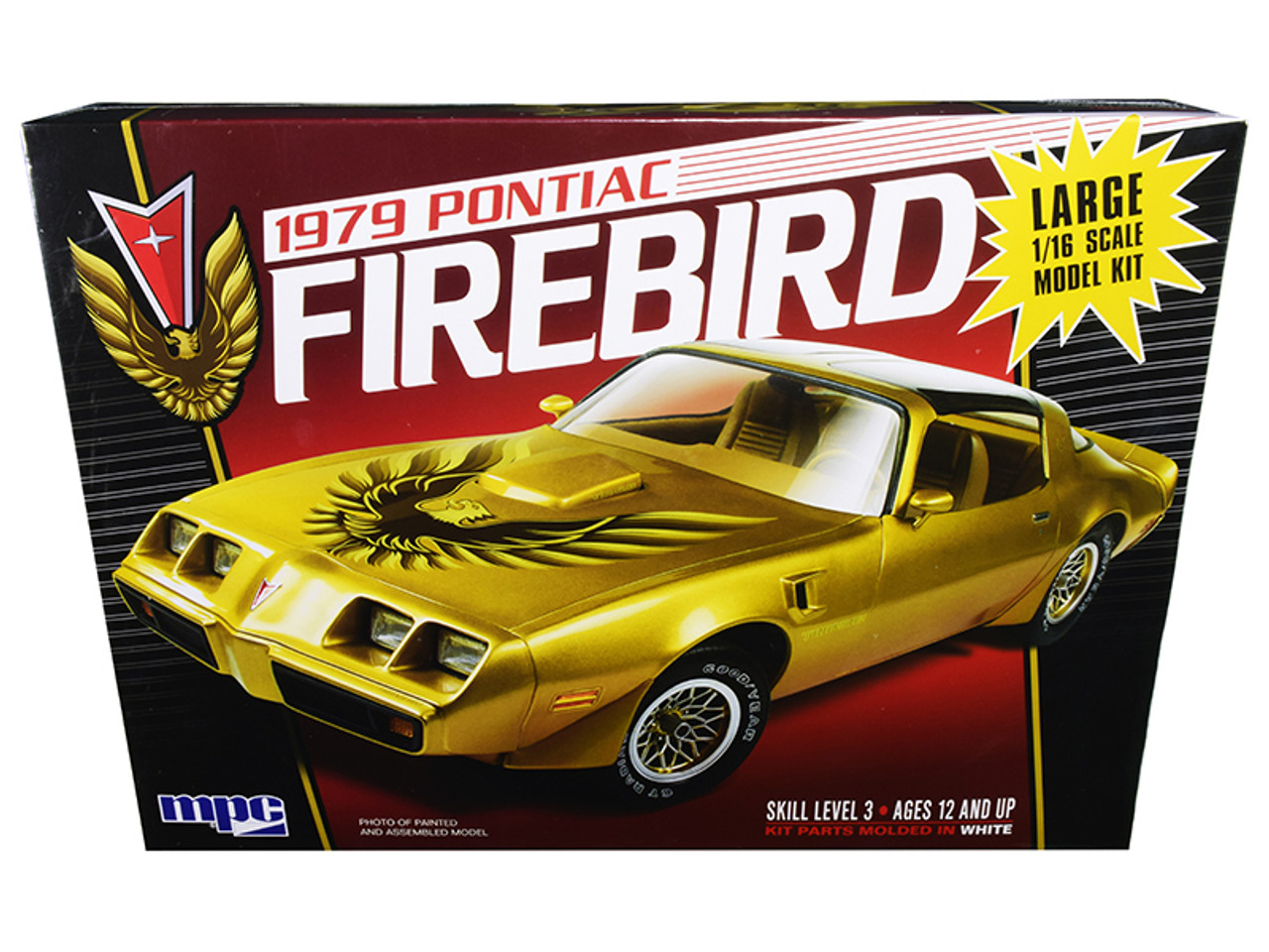 Skill 3 Model Kit 1979 Pontiac Firebird 1/16 Scale Model by MPC