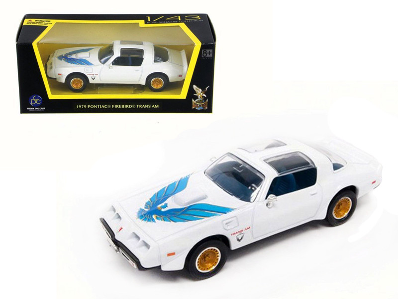 1979 Pontiac Firebird Trans Am White 1/43 Diecast Model Car by