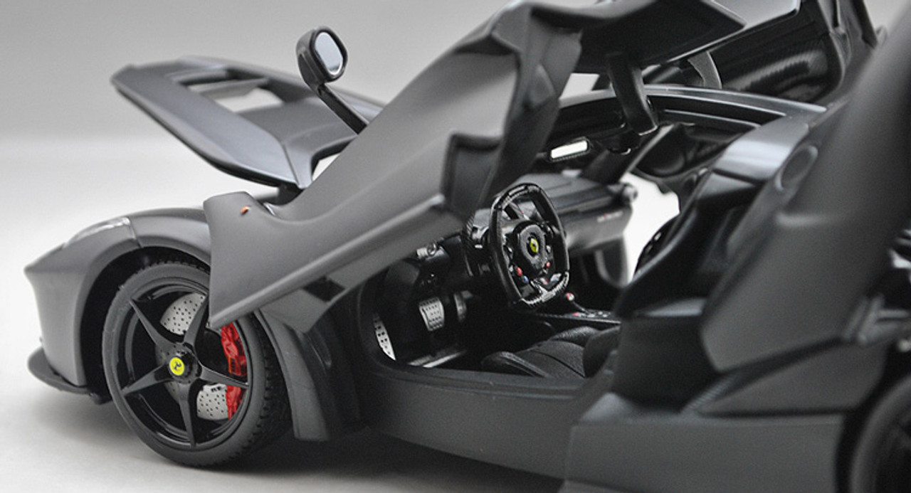 1/18 BBurago Signature Series Ferrari LaFerrari (Matte Black