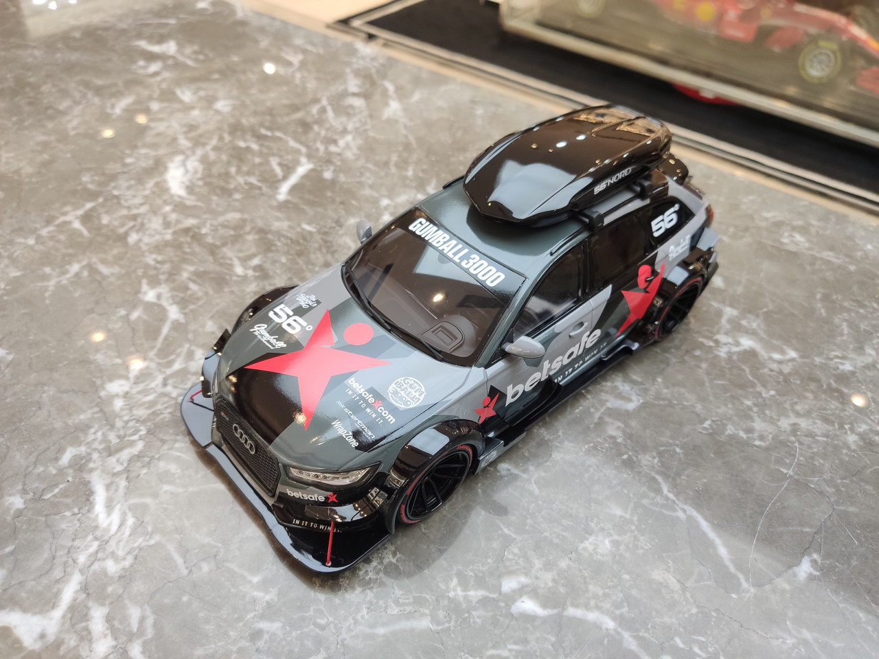 1/18 GT Spirit Audi RS6 C7 DTM Jon Olsson 56 Degree (Black) Resin Car Model