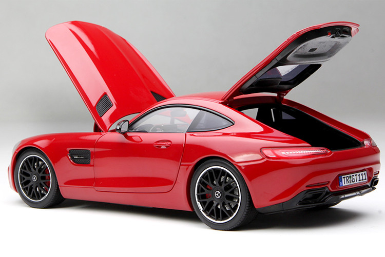 1/18 Norev Mercedes-Benz Mercedes AMG GT S GTS (Red) Diecast Car