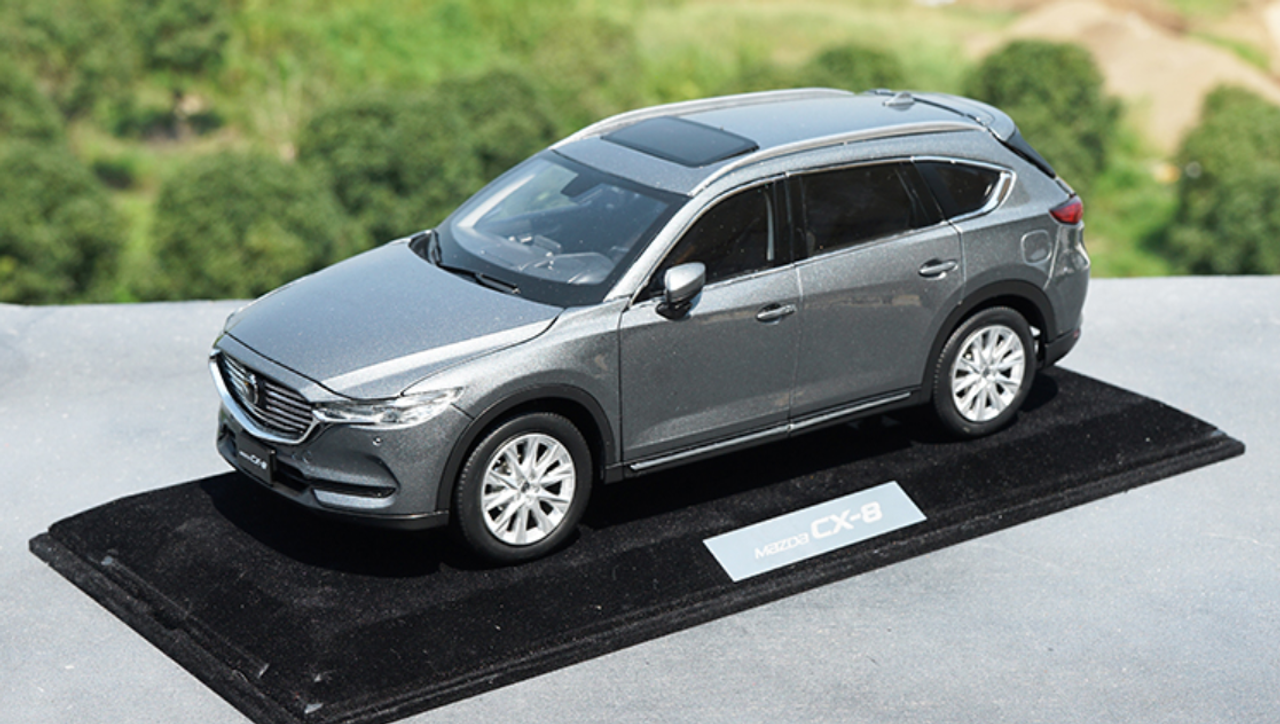 1/18 Dealer Edition Mazda  CX8 CX-8 (Grey) Diecast Car Model