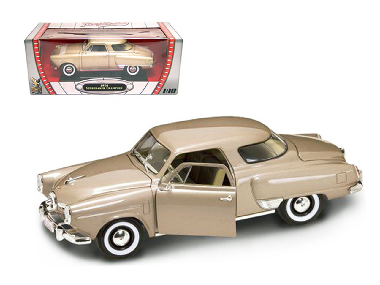 1/18 Road Signature 1950 Studebaker Champion (Golden Tan) Diecast Car MOdel