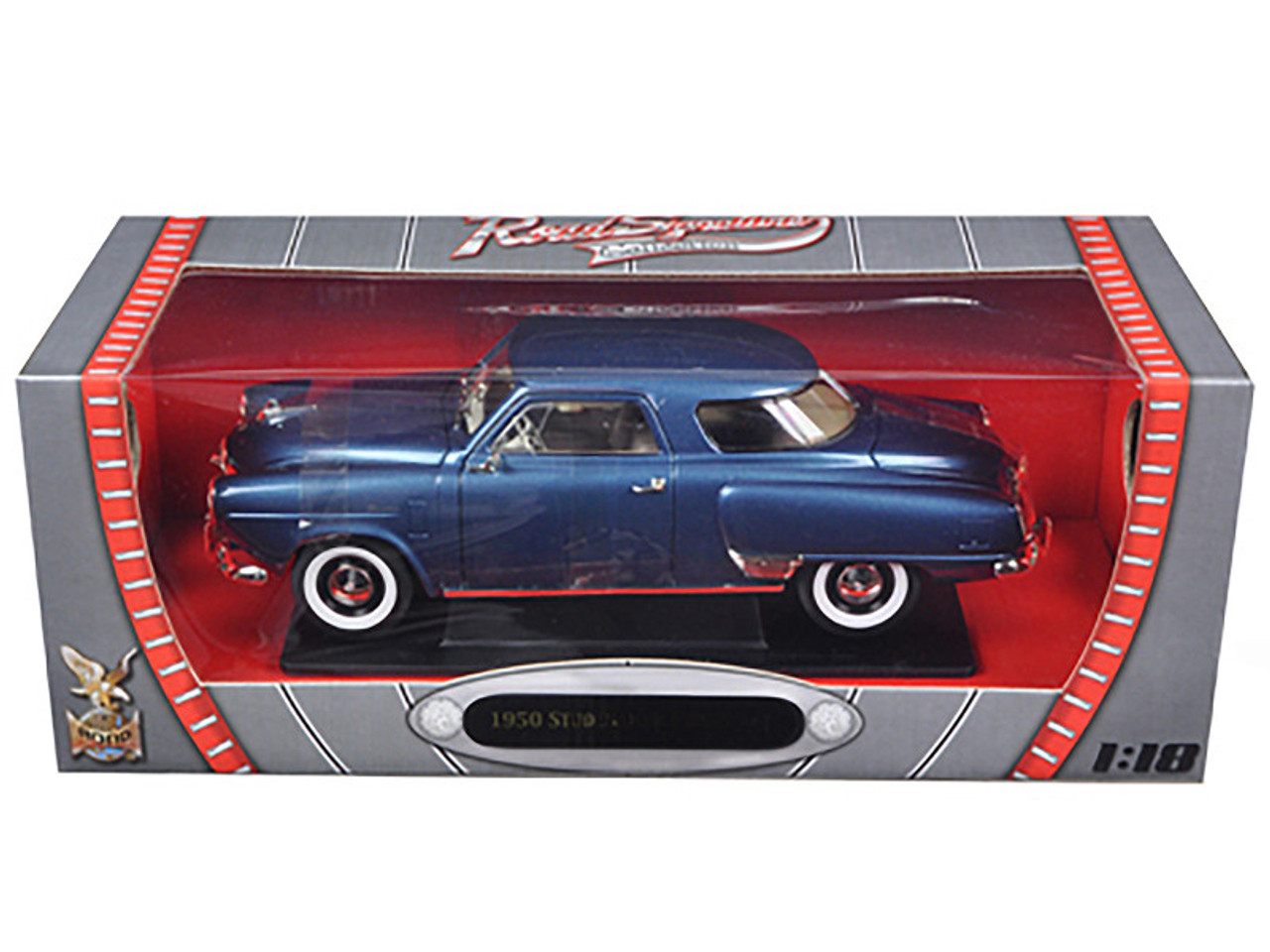 1/18 Road Signature 1950 Studebaker Champion (Blue Metallic) Diecast Car Model