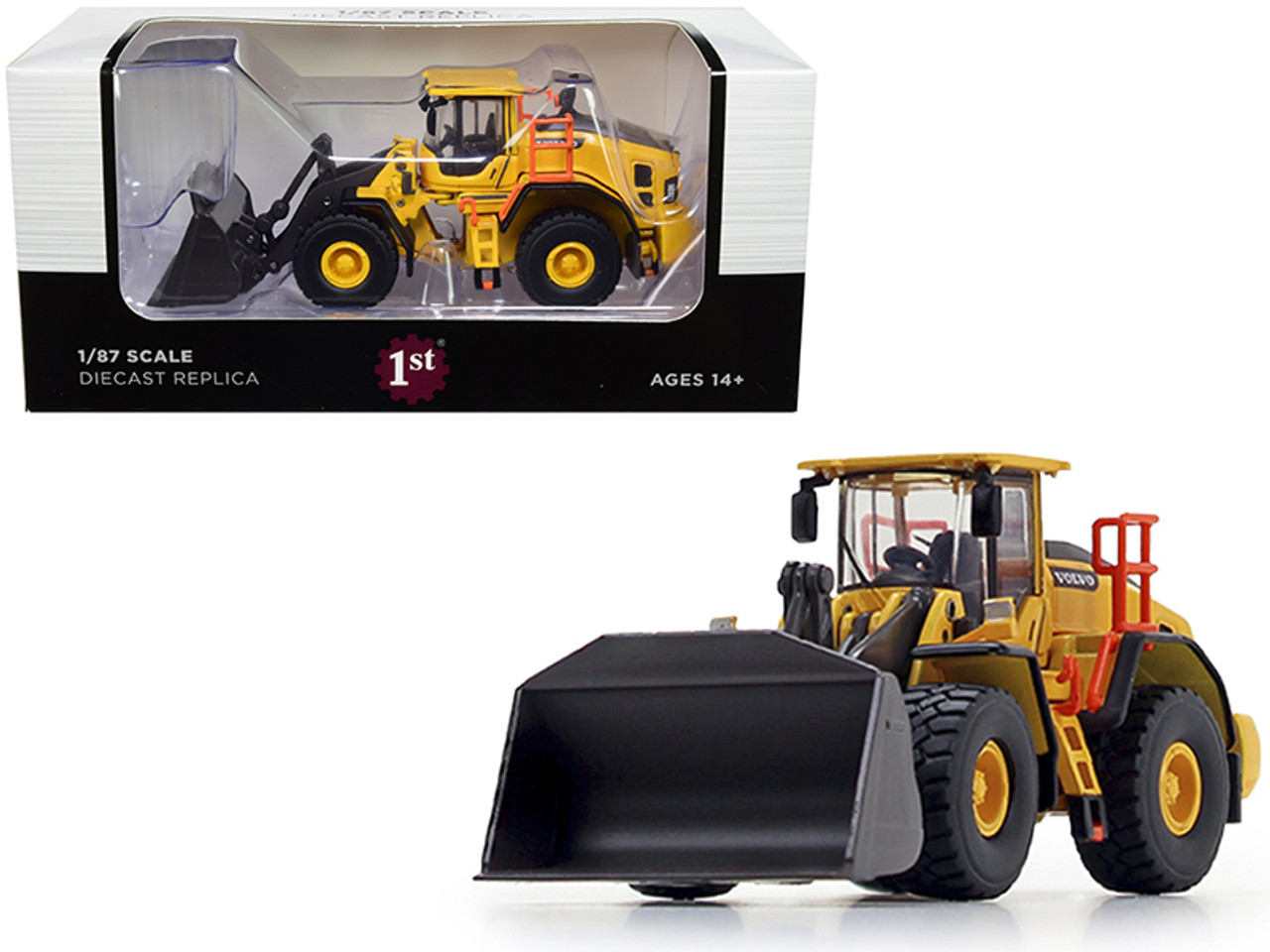 Volvo L180H Wheel Loader 1/87 Diecast Model by First Gear