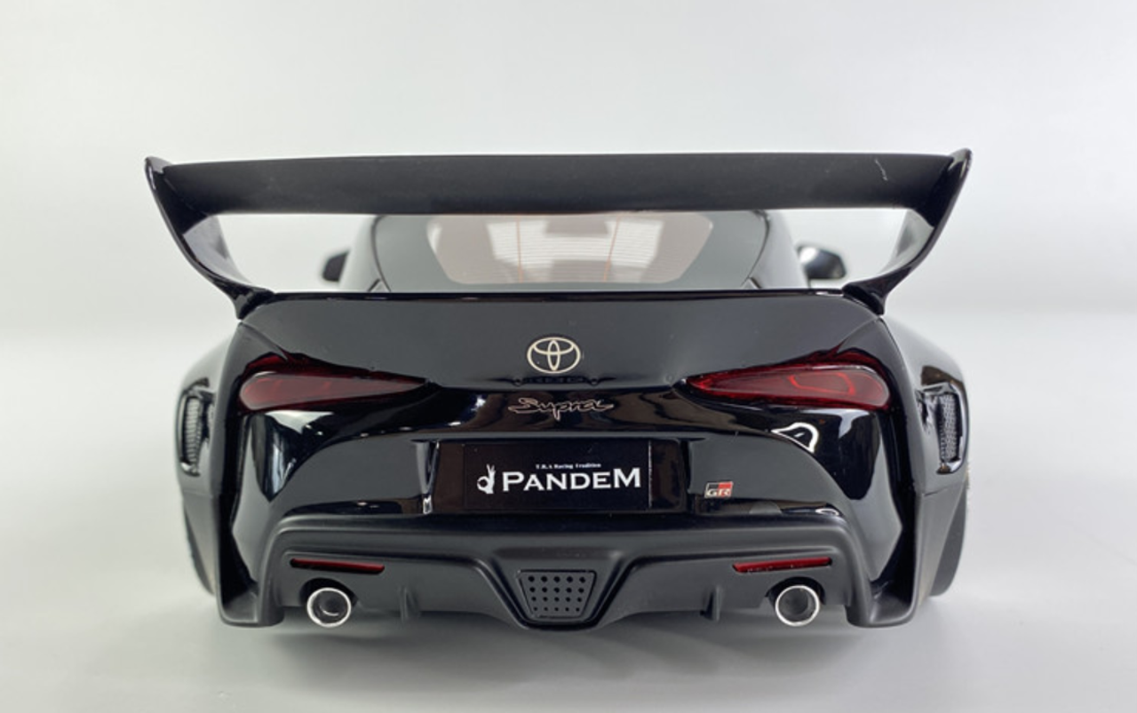 1/18 Top Speed Pandem Rocket Bunny Toyota GR Supra V1.0 (Black) Resin Car Model