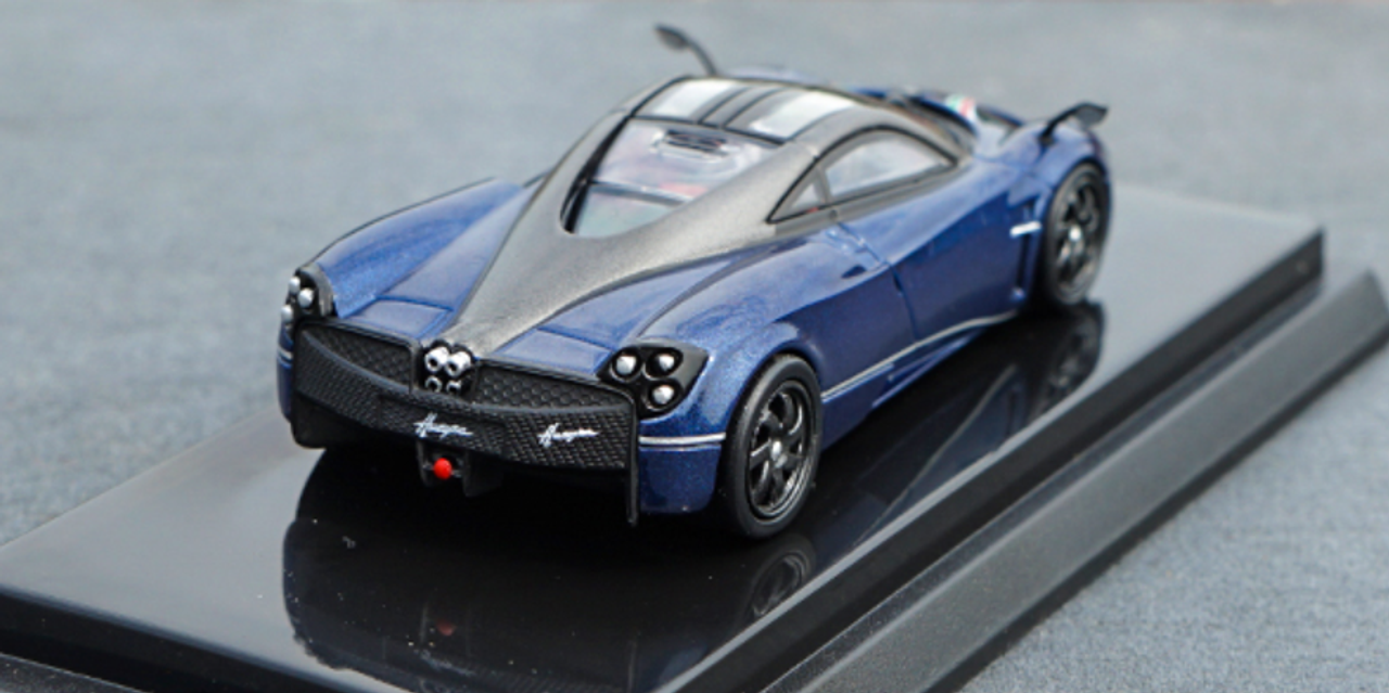 1/64 Pagani Huayra Classic Blue with Stripe Diecast Car Model