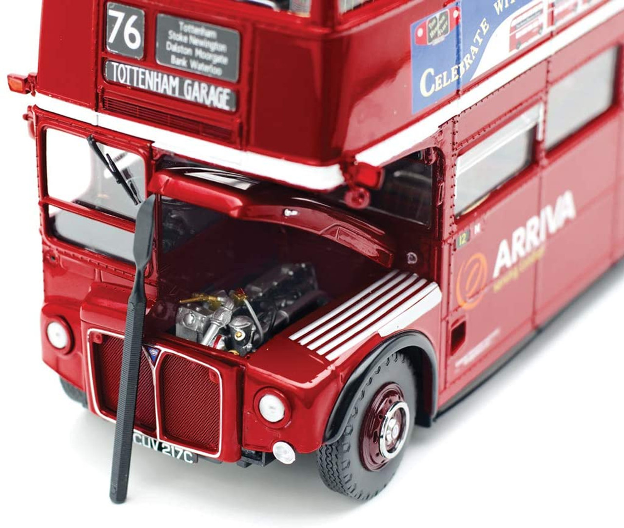 1/24 Routemaster - RM 2217 - CUV217C - Red Diecast Car Model