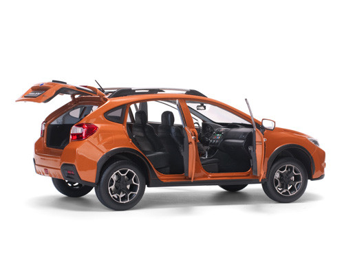 1/18 Sunstar Subaru XV Crosstrek (Orange) Diecast Car Model