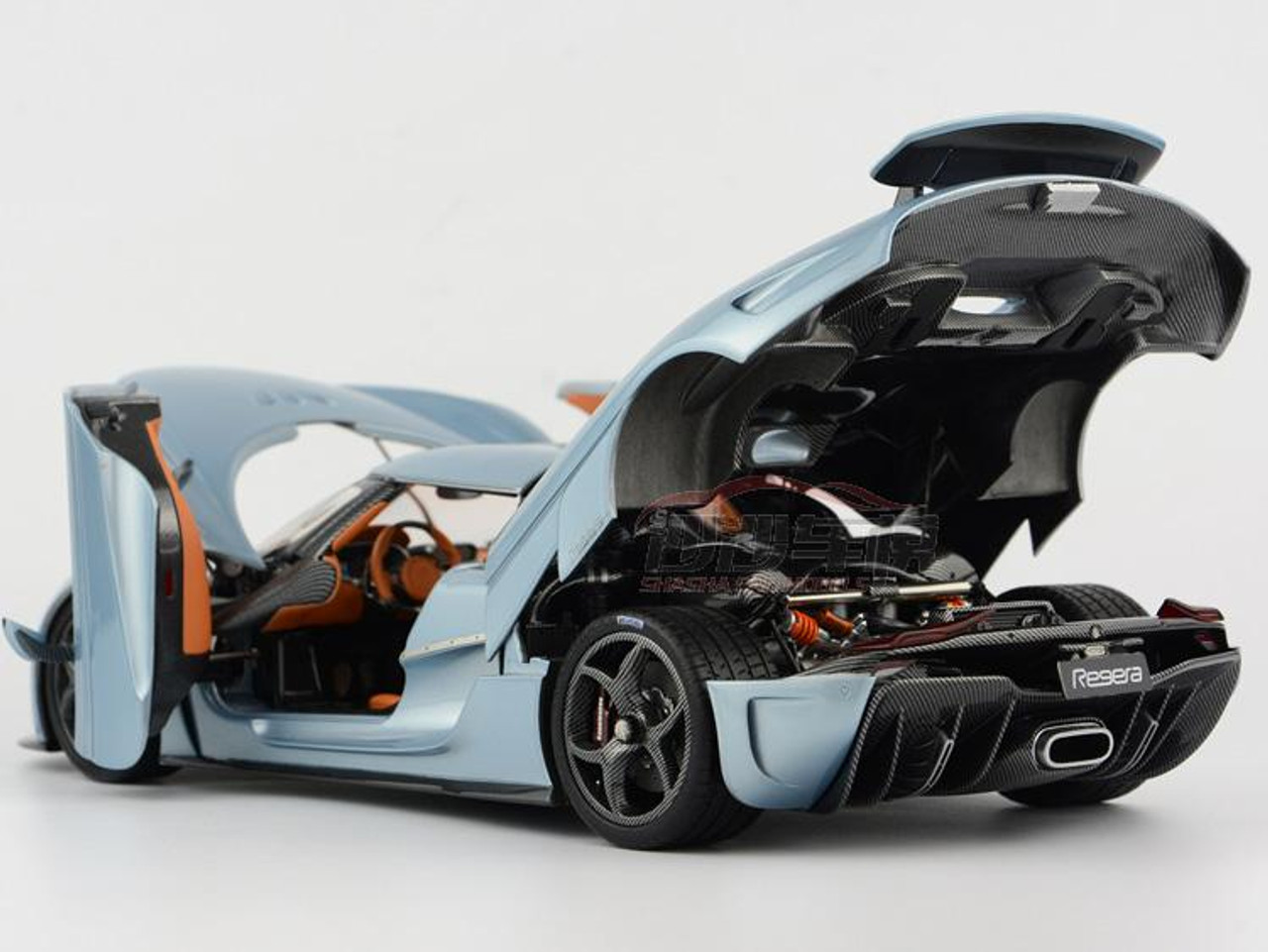 1/18 Frontiart Koenigsegg Regera (Blue) Full Open Resin Model