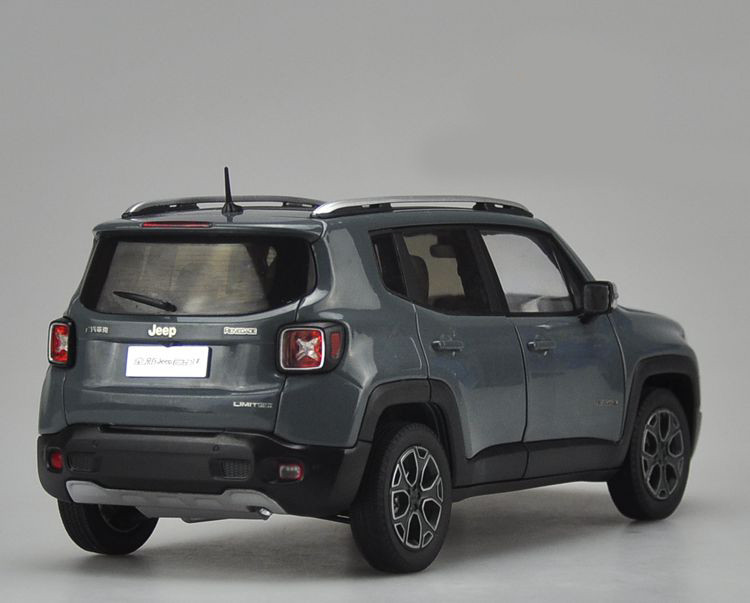 1/18 ジープレネゲード 1/18 Dealer Edition Jeep Renegade (Grey) Diecast Car Model