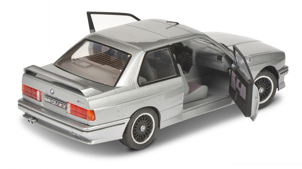 1/18 Solido 1990 BMW E30 M3 (Silver Metallic) Diecast Car Model