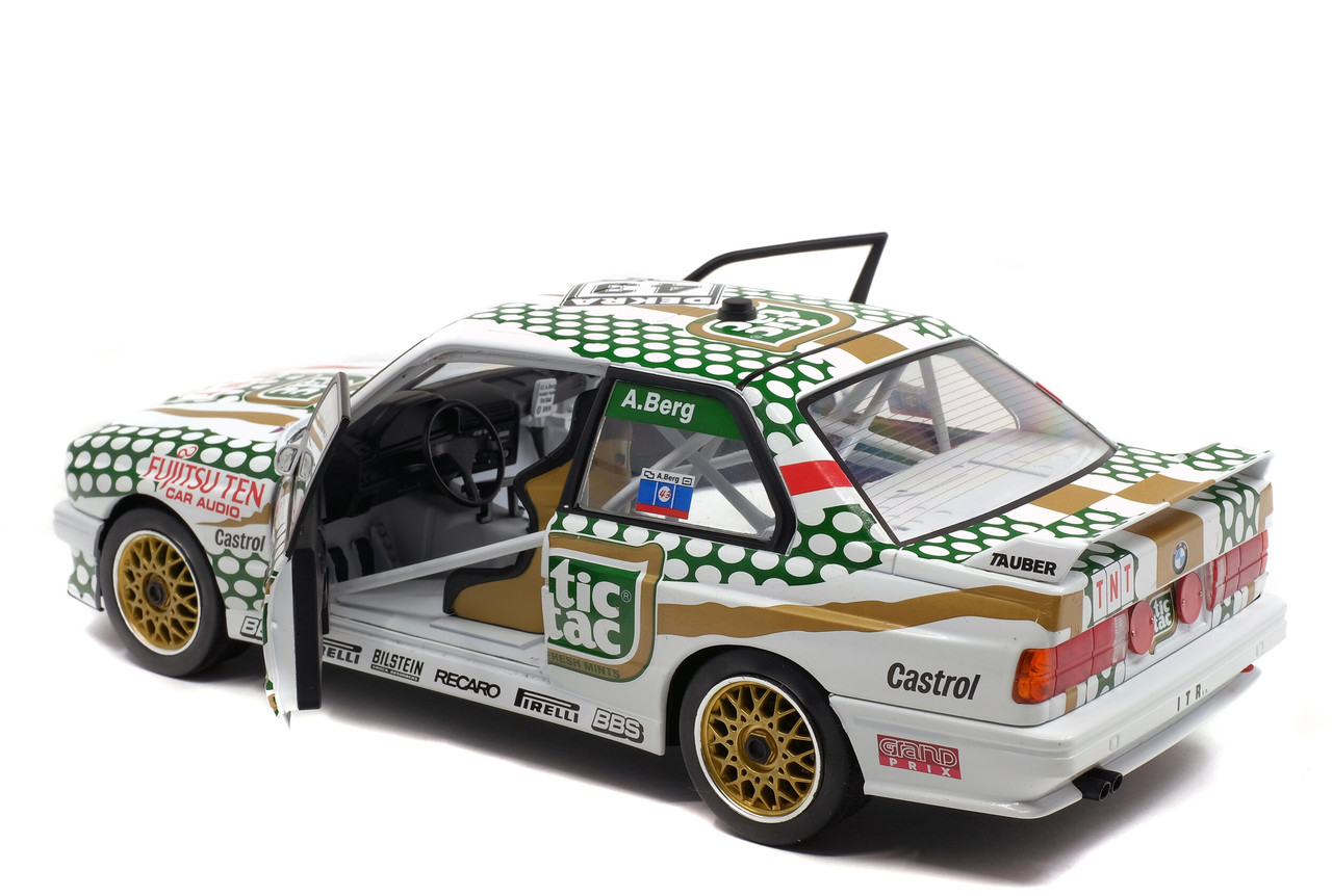 Solido S1801512 1:18 BMW E30 M3 BTCC 1991 Collectible Miniature car, Multi