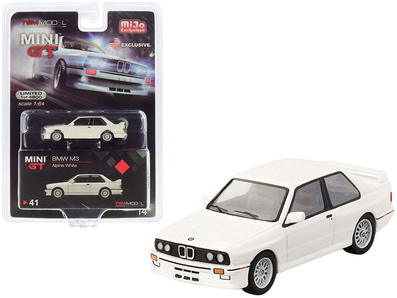 BMW M3 (E30) Alpine White Limited Edition to 4,800 pieces