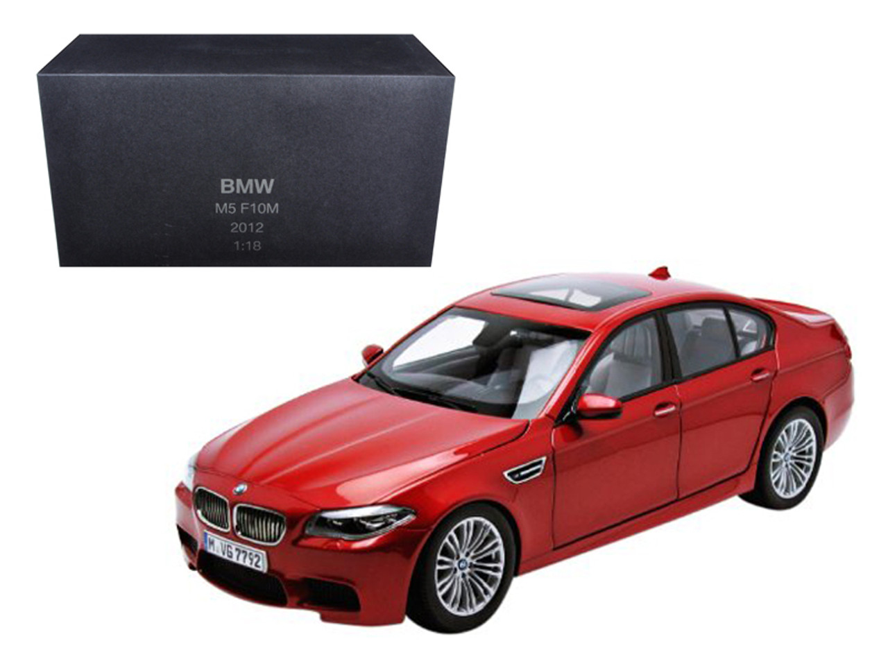 通販専売PARAGON BMW M5 F10 M 2012 1/18 ミニカー ブルー 乗用車