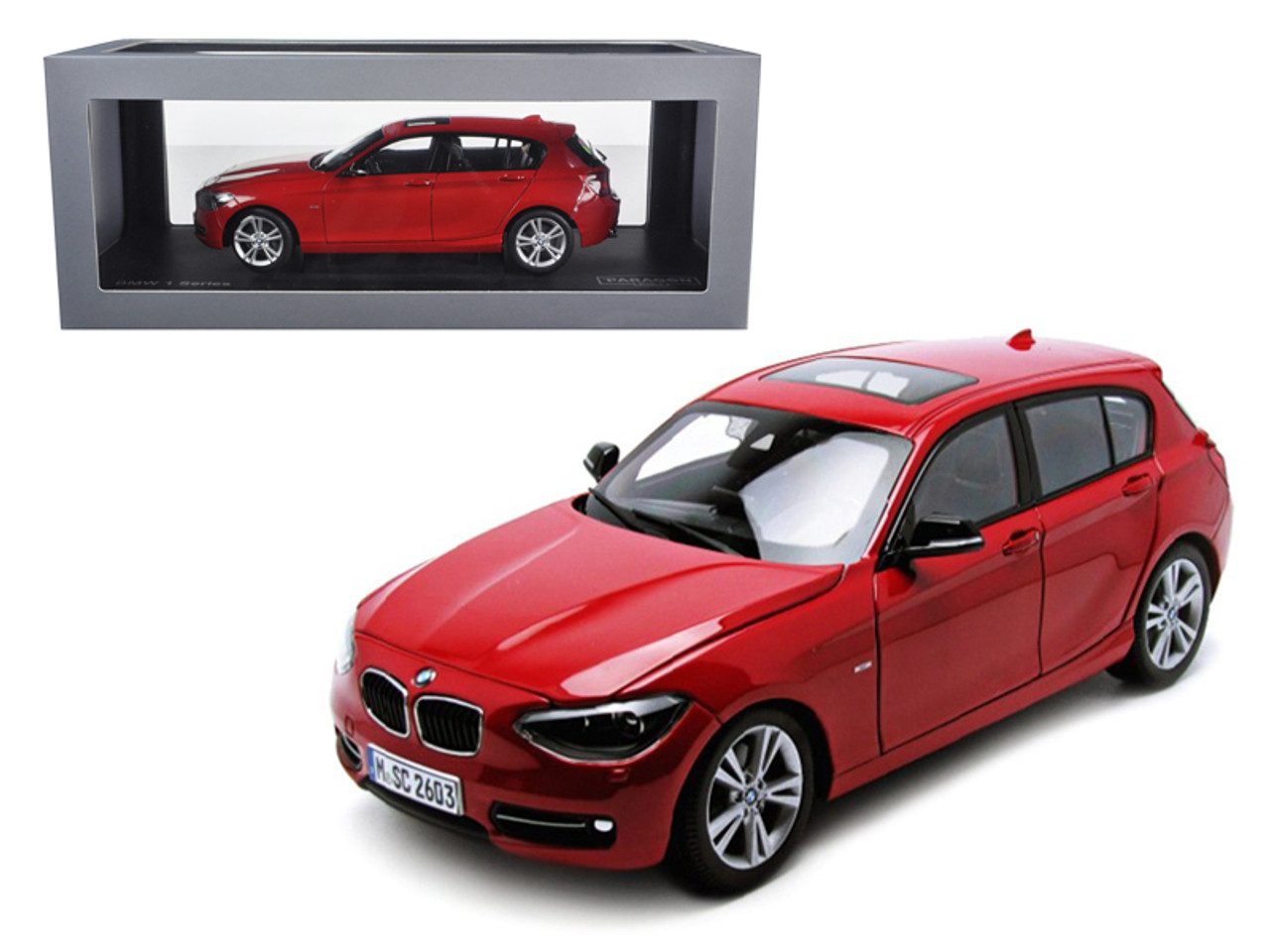 1/18 Paragon BMW F20 1 Series (Red) Diecast Car Model