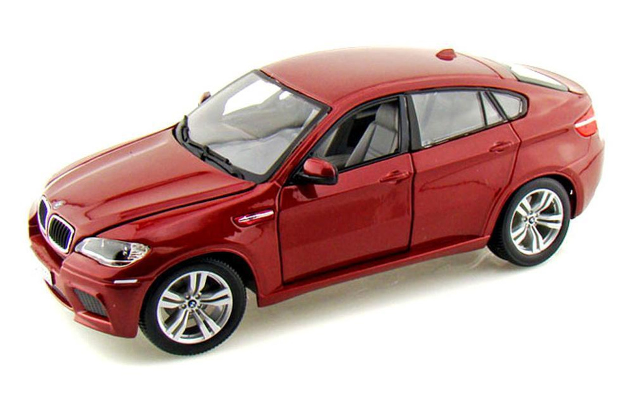 1/18 BBurago 2009-2014 BMW X6M X6 M E71 (Dark Red) Diecast Car Model