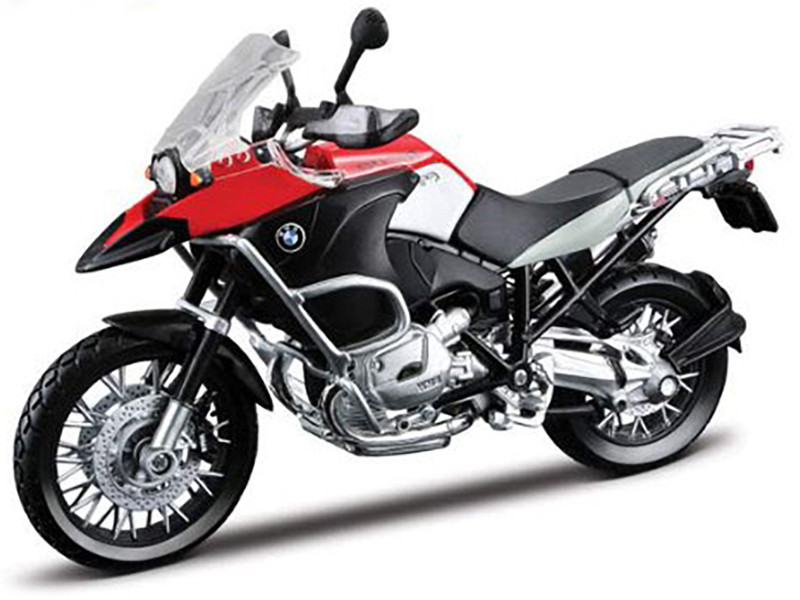  Motorrad R1200GS フィギュア BMW R1200GS Red and Black 1/12 Diecast Motorcycle Model by Maisto