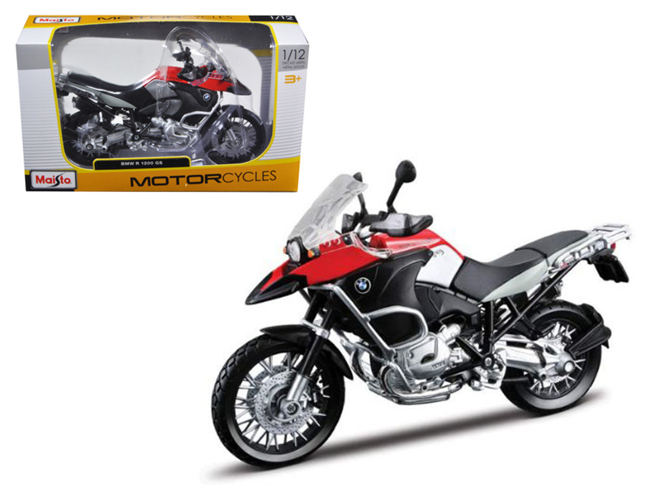 Motocross miniature BMW R1200GS 1/12° NewRay