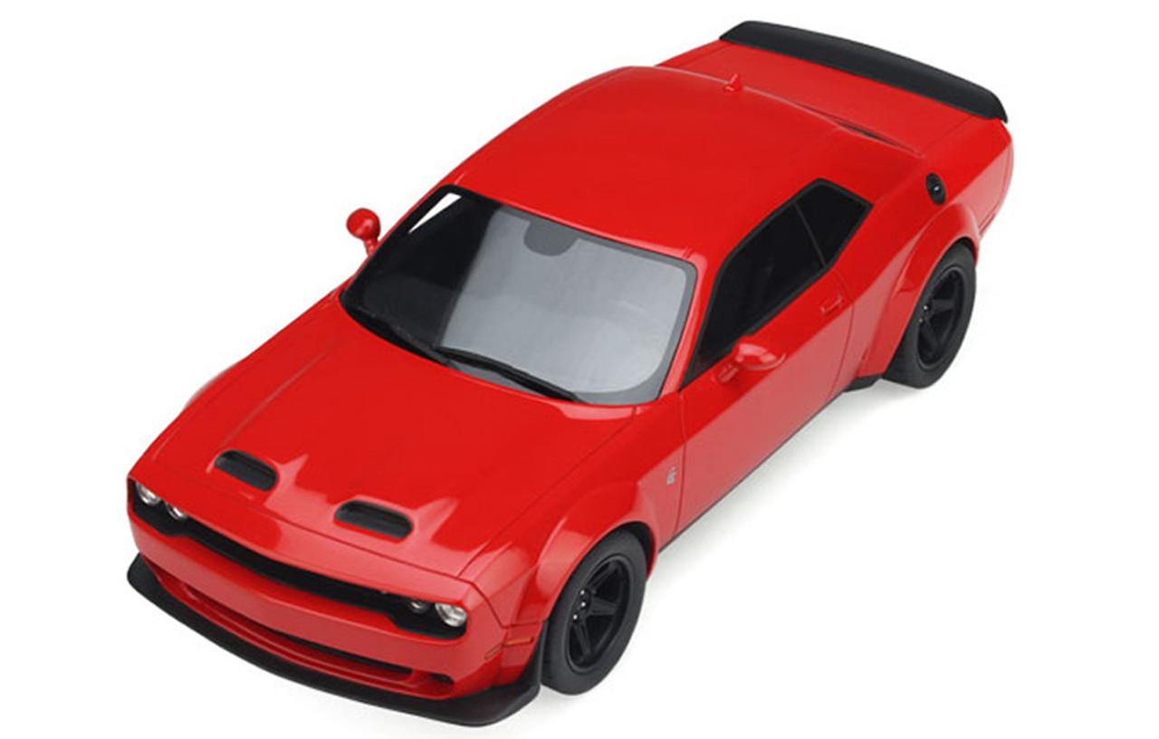 1/18 GT Spirit 2021 Dodge Challenger SRT - Super Stock (Red) Resin Car Model Limited