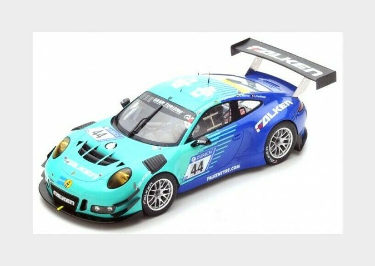 1/18 Porsche 911 GT3 R No.44 Falken Motorsports Nürburgring 24H 2017 M.  Ragginger - D. Werner - J. Bergmeister - L. Vanthoor Limited 300 model car  by