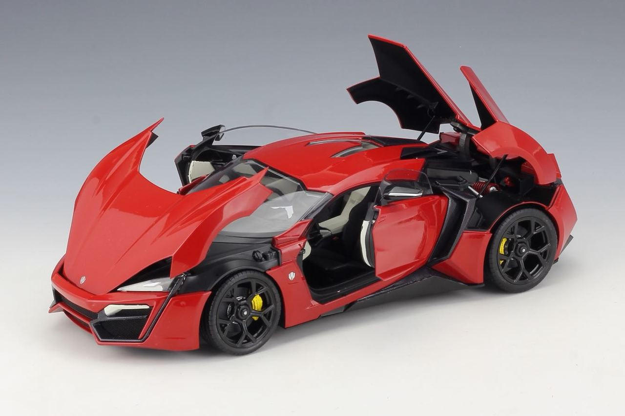 未使用品】1/18 AUTOCRAFT オートクラフト WMOTORS Wモーターズ LYKAN HyperSport ライカン - ミニカー