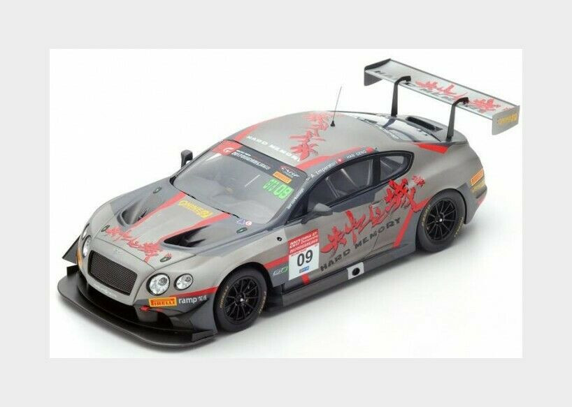 1/18 Bentley Continental GT3 No.09 China GT Championship 2017 Hard