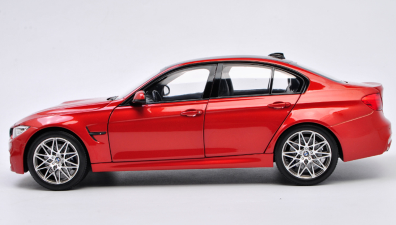 BMW M3 コンペティション F30 1/18 ミニカー オレンジ - ミニカー