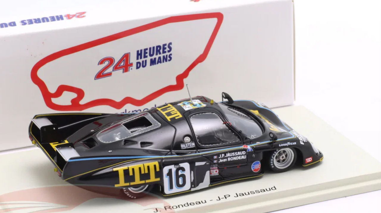 1/43 Rondeau M379 B No.16 Winner 24H Le Mans 1980 J. Rondeau - J-P Jaussaud model car by Spark