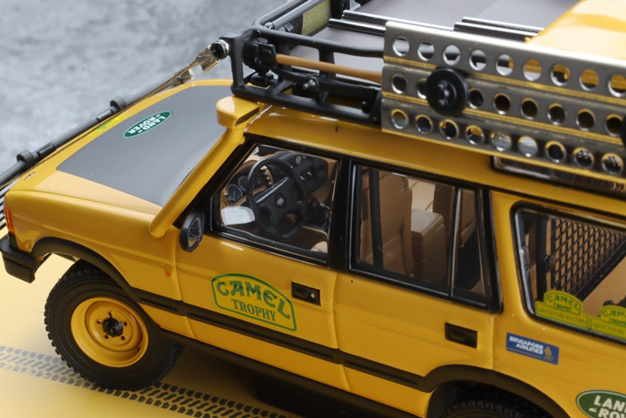 1/43 Almost Real Land Rover Discovery Serie Ⅰ 1996 CAMEL TROPHY Kalimantan Diecast Car Model