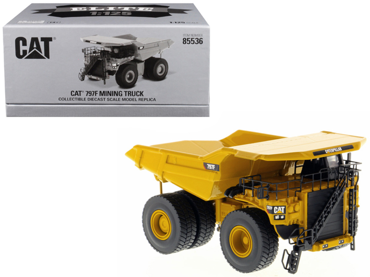 CAT Caterpillar 797F Mining Truck "Elite Series" 1/125 Diecast Model by Diecast Masters