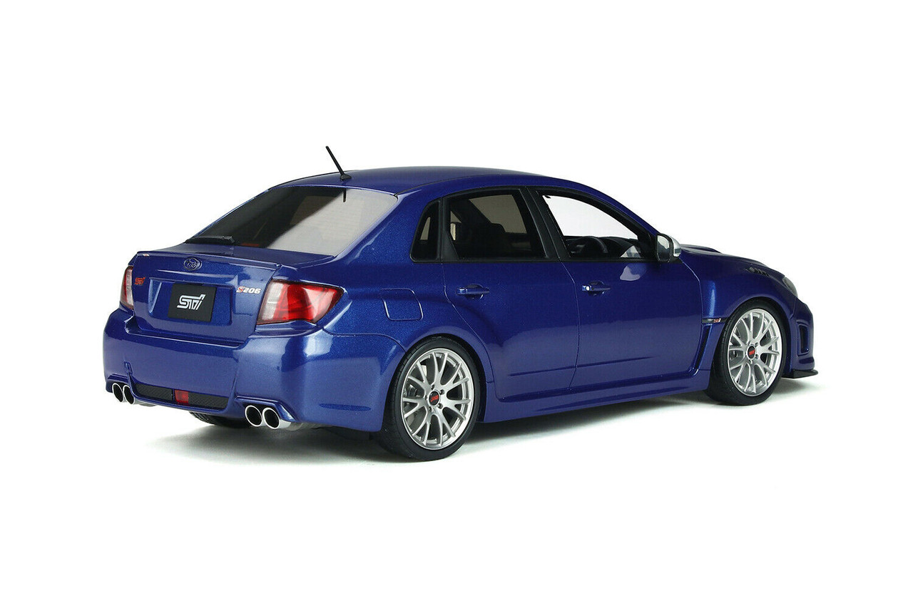 1/18 Subaru Impreza WRX STI S206 (Blue) Resin Car Model