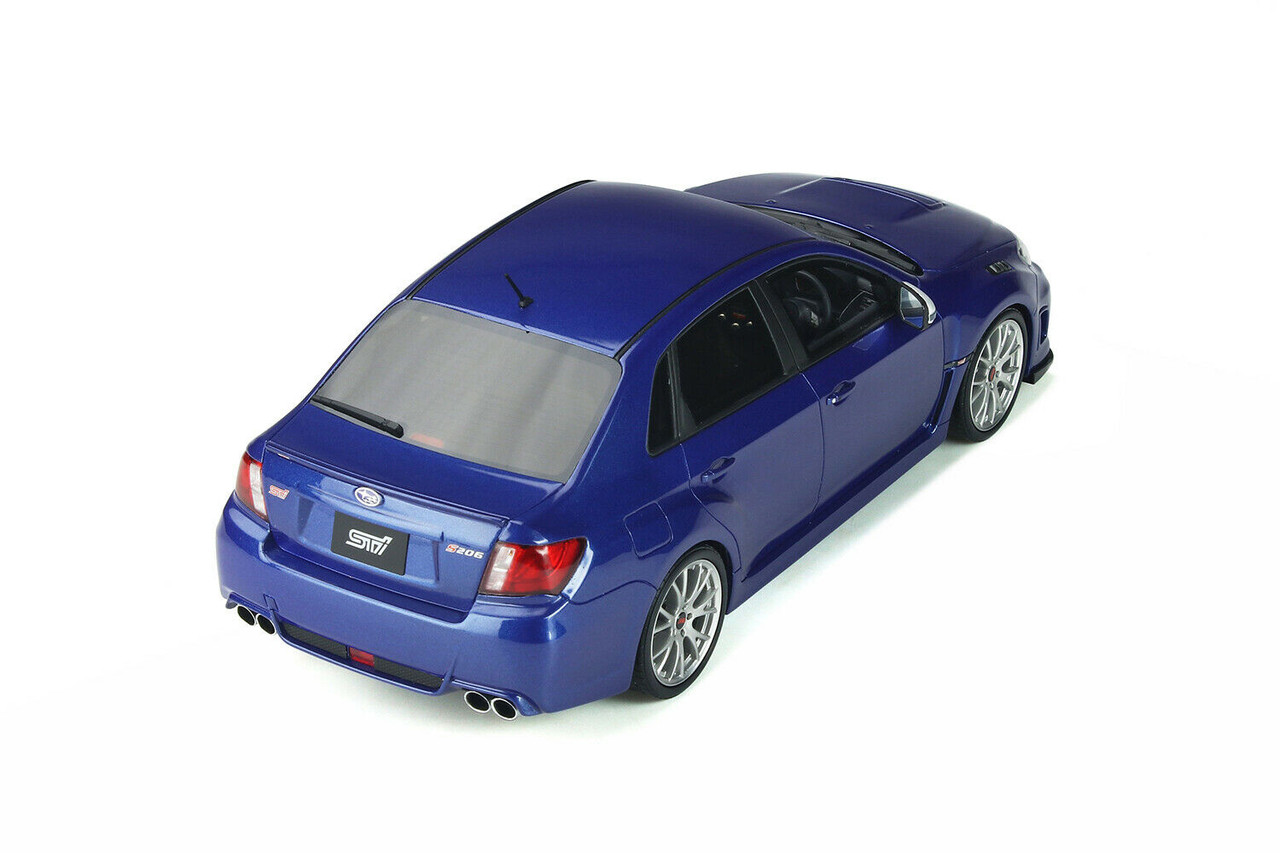 1/18 Subaru Impreza WRX STI S206 (Blue) Resin Car Model 