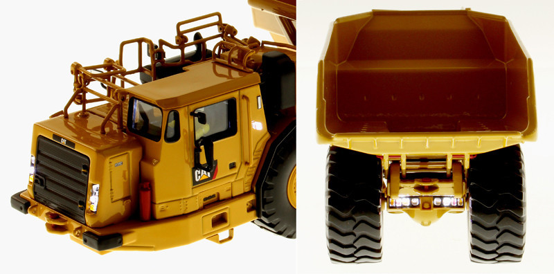 CAT Caterpillar AD60 Articulated Underground Truck with Operator "High Line Series" 1/50 Diecast Model by Diecast Masters