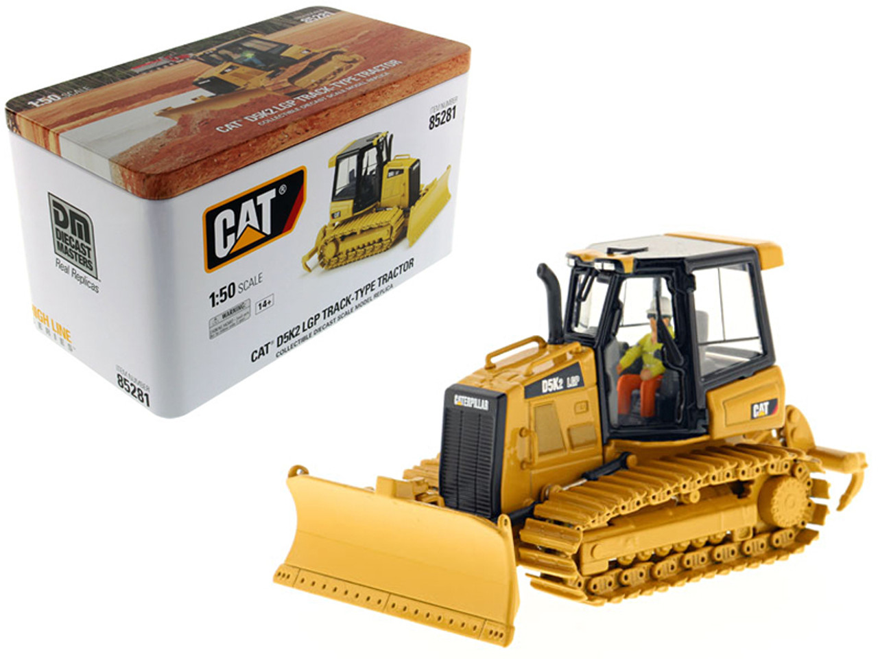 CAT Caterpillar D5K2 LGP Track Type Tractor Dozer with Ripper and