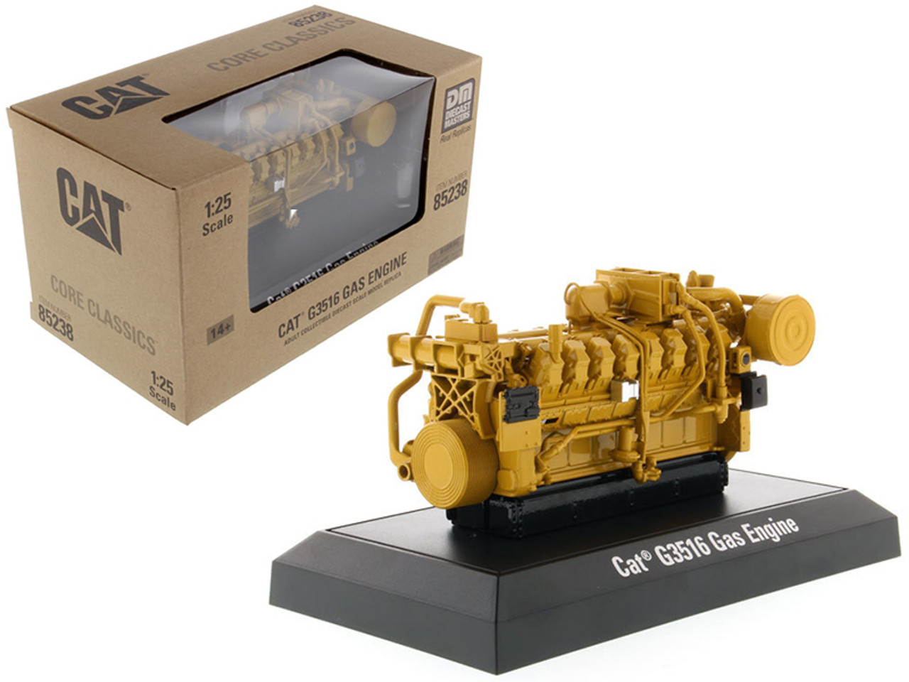 Gas Engine CAT Caterpillar G3516 Core Classics Series 1/25 Diecast