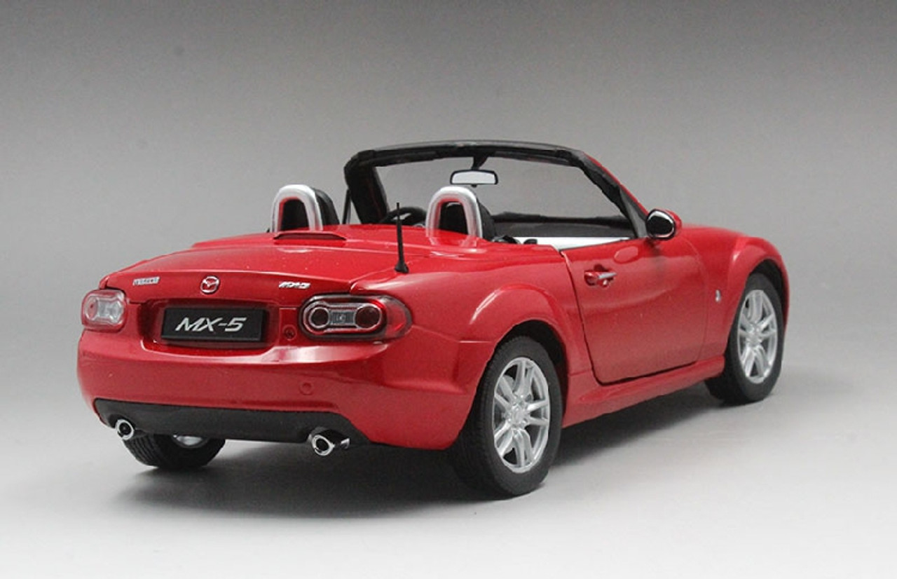 1/18 Dealer Edition 2005-2015 Mazda MX-5 MX5 Miata (Red) Diecast Car Model