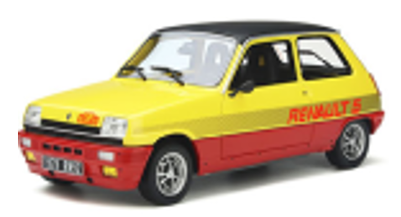 1/18 Renault 5 TS Monte Carlo Resin Car Model (Apr-May 2021)