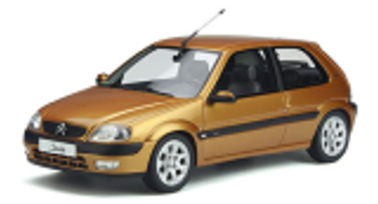 1/18 Citroen Saxo VTS (Orange) Resin Car Model (May-June 2021)