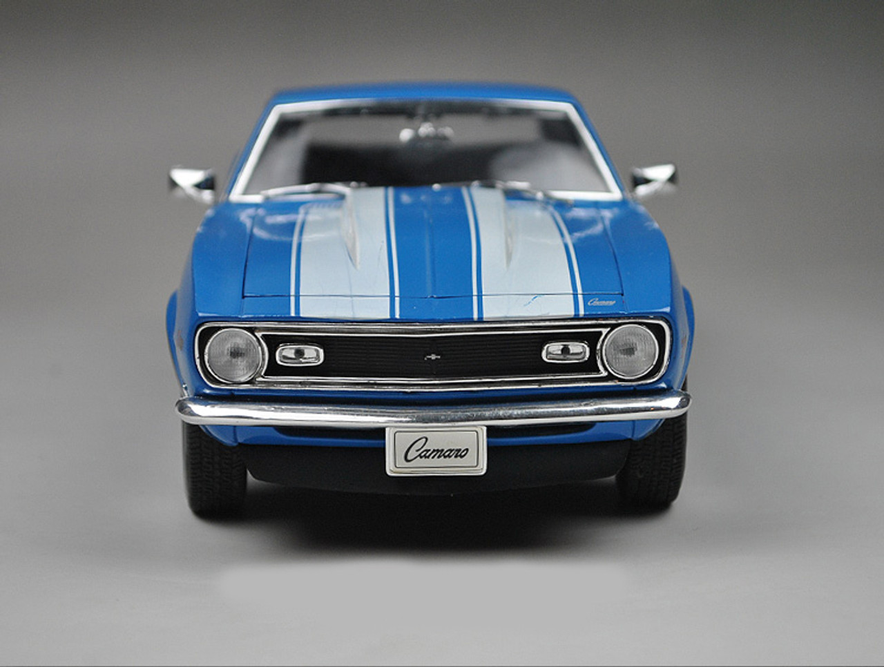 1/18 Welly 1968 1969 Chevrolet Chevy Camaro Z28 (Blue) Diecast Car Model