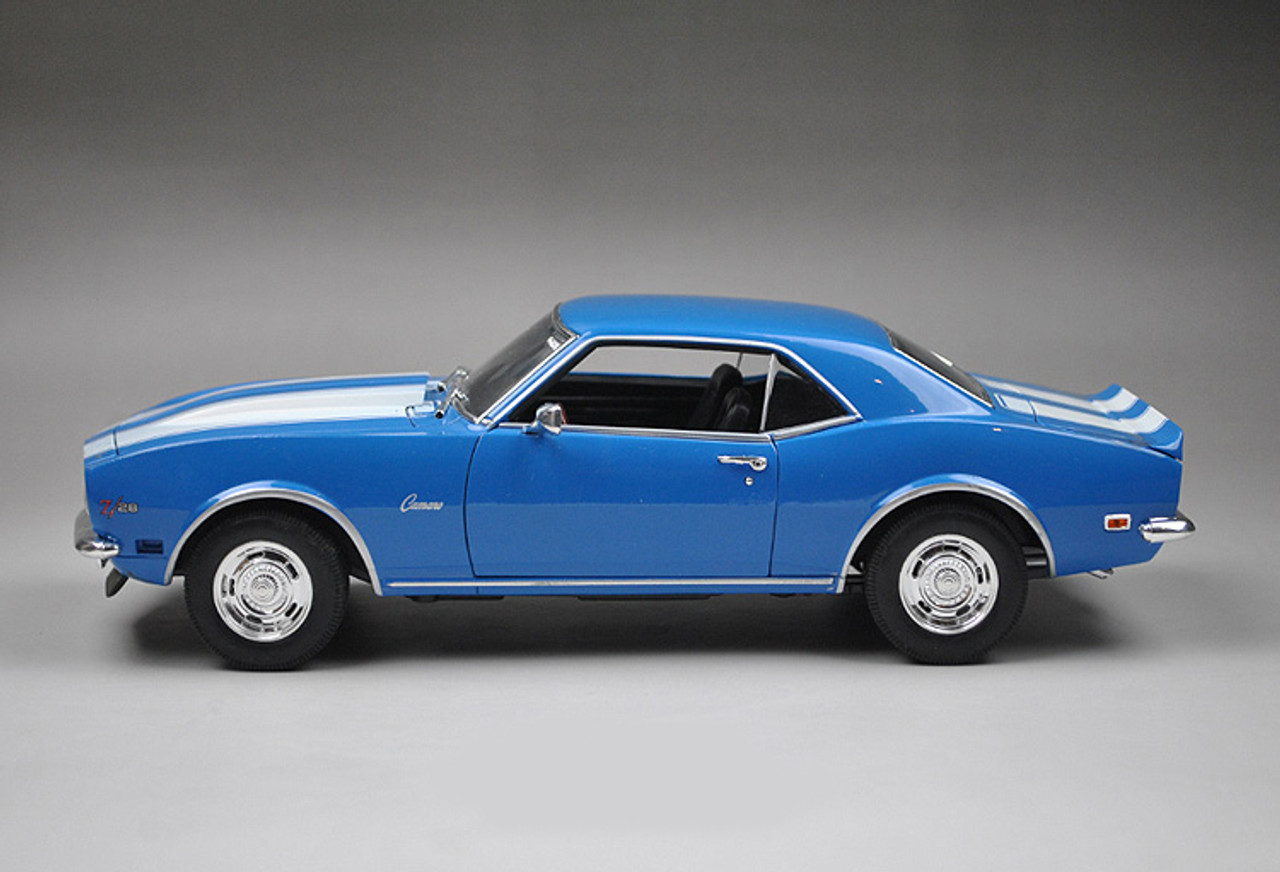 1/18 Welly 1968 Chevrolet Chevy Camaro Z28 (Blue) Diecast Car