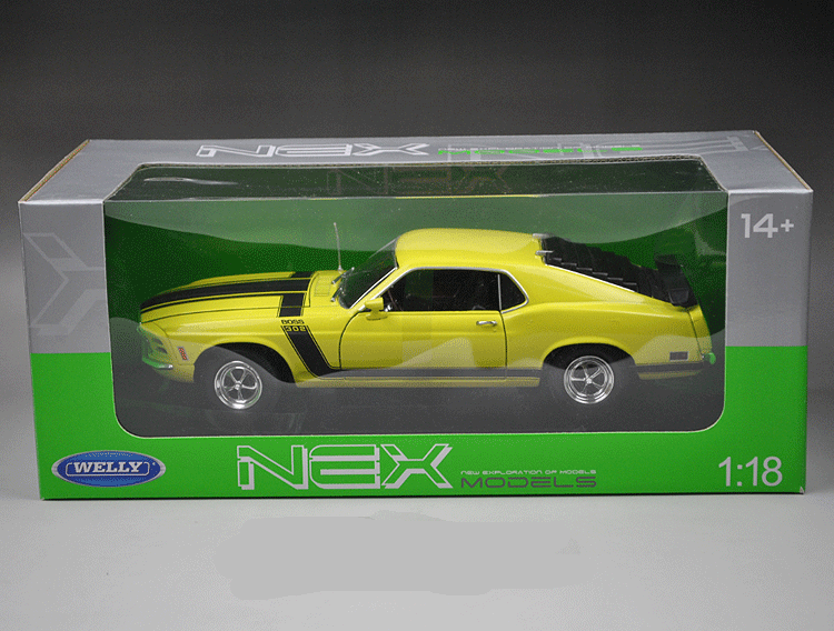 WELLY ウェリー 1/18 フォード マスタング 1969 レッド WE12516R