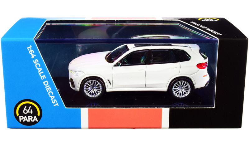 1/64 Paragon BMW X5 (G05) with Sunroof (Mineral White) Diecast Car Model